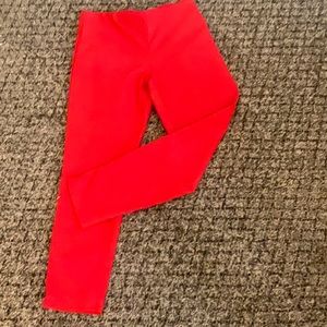 Red pencil pant